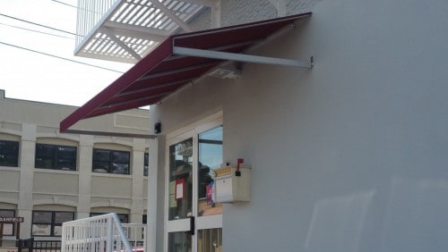Fixed awning